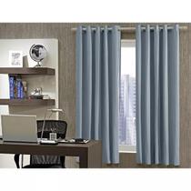 CORTA LUZ BJA 360X250 ILHOS CELESTE CZ - Cortina para Varão CORTA LUZ BJA 360X250 ILHOS CELESTE CZ - Cortina para Varão