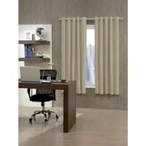 Corta luz blackout ilhós 2,60m x 2,30m bege