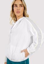 Corta Vento em Politel Capuz e Recorte Tela Graphene G0873