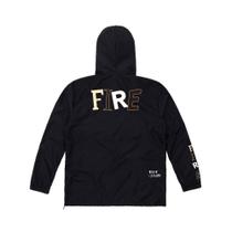 Corta Vento Fire Anorak Random Letters (Preto)