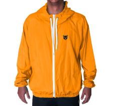 corta vento adidas laranja com listra branca