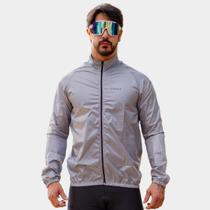 Corta vento Masculino Chumbo Impermeável Leve Respirável Zíper Frontal