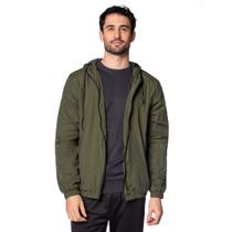 Corta Vento Masculino John Sailor Capuz Verde Militar