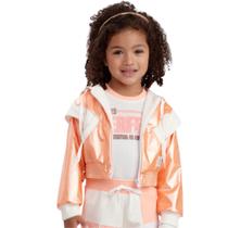 Corta Vento Petit Cherie Metálica Laranja Inverno