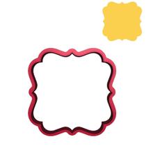 Cortaddor Contorno Placa Moldura Quadrado Estilo Cortaddor Contorno Placa Moldura Quadrado Estilo