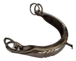 Cortadeira Serrilhada Cabeção Inox Professora Para Cavalos