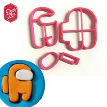 Cortador Among Us 7cm - D251248 - Ideal para Docinhos Personalizados
