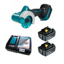 Cortador Angular 76mm 18V DMC300Z C/ 2 Bateria 5AH Makita Cortador Angular 76mm 18V DMC300Z C/ 2 Bateria 5AH Makita