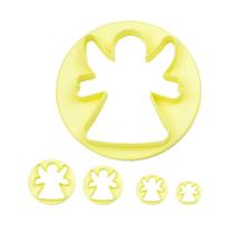 Cortador Anjos 4 Peças Blue Star Cortador Anjos 4 Peças Blue Star