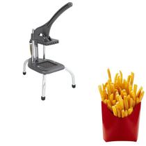 Cortador Batata Frita Legumes 12x12mm Craqueado Alumínio