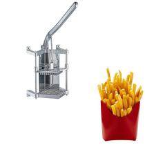 Cortador Batata Frita Legumes Mural 08x08mm Alumínio