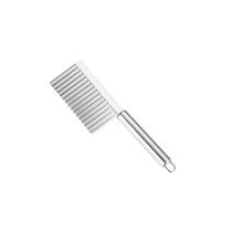 Cortador Batata Frita Ondulado Crinkle Chips Legume Aço Inox Cortador Batata Frita Ondulado Crinkle Chips Legume Aço Inox