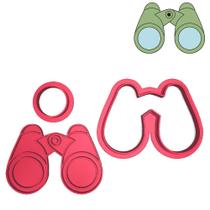 Cortador Binóculos Detetive Investigador Aventura DPA Cortador Binóculos Detetive Investigador Aventura DPA