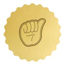 Cortador Biscoito Alfabeto em Líbras Letra A