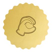 Cortador Biscoito Alfabeto em Líbras Letra C