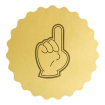 Cortador Biscoito Alfabeto em Líbras Letra D