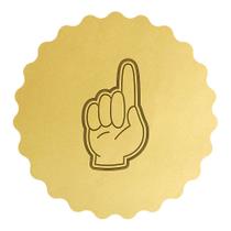 Cortador Biscoito Alfabeto em Líbras Letra G