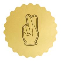 Cortador Biscoito Alfabeto em Líbras Letra H