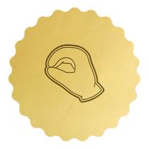 Cortador Biscoito Alfabeto em Líbras Letra O