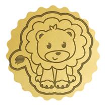 Cortador Biscoito Animalzinho Leãozinho Fofo Sentado