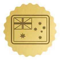 Cortador Biscoito Bandeida da Austrália