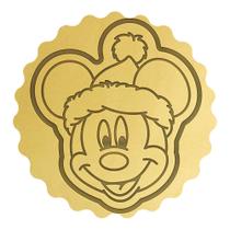 Cortador Biscoito Cabeça Mickey Gorro Sorrindo Cortador Biscoito Cabeça Mickey Gorro Sorrindo