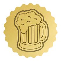Cortador Biscoito Caneca Boteco Chopp Espuma