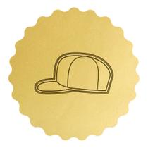 Cortador Biscoito Chapéu Cap Boné de Perfil