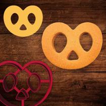 Cortador Biscoito Confeitaria Nó Pretzel Café Cortador Biscoito Confeitaria Nó Pretzel Café