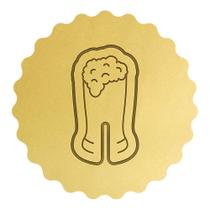 Cortador Biscoito Copo de Bar de Chopp Tulipa Cortador Biscoito Copo de Bar de Chopp Tulipa