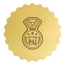 Cortador Biscoito Dia dos Pais Medalha Melhor Pai