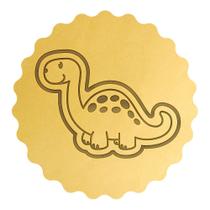 Cortador Biscoito Dinossauro Baby Estegossauro Alegre