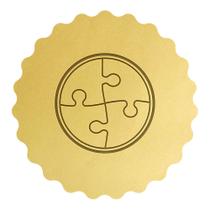 Cortador Biscoito Fita Quebra-Cabeça Autismo