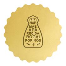 Cortador Biscoito Frase Mãe Aparecida Rogai Coroa