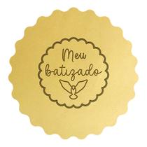 Cortador Biscoito Frase Meu Batizado Espírito Santo