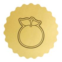 Cortador Biscoito Fruta Laranja Bonitinha