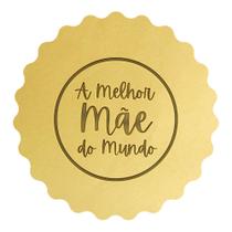 Cortador Biscoito Melhor Mãe dos Mundo Dia das Mães