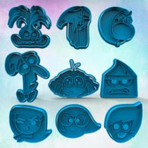 Cortador Biscoito Molde Forma DIVERTIDAMENTE INSIDE OUT Marcador Carimbo Pasta Americana Massa Impressao 3d Cortador Biscoito Molde Forma DIVERTIDAMENTE INSIDE OUT Marcador Carimbo Pasta Americana Massa Impressao 3d