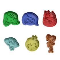 Cortador Biscoito Molde Forma INSIDE OUT Marcador Carimbo Pasta Americana Massa Cortador Biscoito Molde Forma INSIDE OUT Marcador Carimbo Pasta Americana Massa