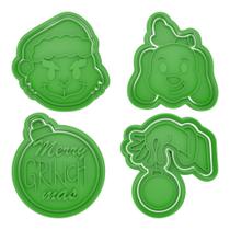 Cortador Biscoito Molde Forma NATAL Marcador Carimbo Pasta Americana Massa Impres