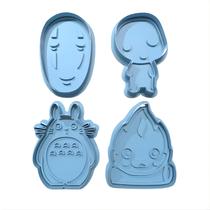 Cortador Biscoito Molde Forma Studio Ghibli Galletas Marcador Carimbo Pasta Americana Massa Cortador Biscoito Molde Forma Studio Ghibli Galletas Marcador Carimbo Pasta Americana Massa