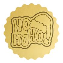 Cortador Biscoito Natal Ho Ho Ho com Gorro