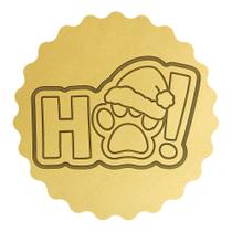 Cortador Biscoito Natal Ho Pata com Gorro Cortador Biscoito Natal Ho Pata com Gorro