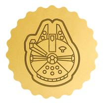Cortador Biscoito Nave Star Wars Millennium Falcon Cortador Biscoito Nave Star Wars Millennium Falcon
