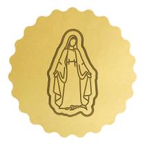 Cortador Biscoito Nossa Senhora Pisando em Cobra