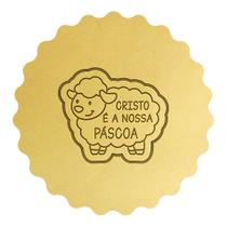 Cortador Biscoito Ovelha Cristo é a Nossa Páscoa