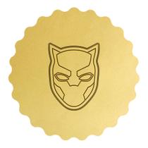 Cortador Biscoito Super Herói Cabeça Pantera Negra