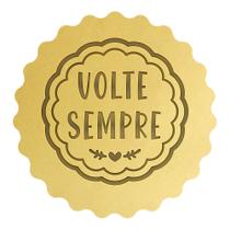 Cortador Biscoito Volte sempre Borda com Babadinho