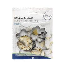 Cortador Bolacha Art Hs Inox 4un - ART HOUSE Cortador Bolacha Art Hs Inox 4un - ART HOUSE