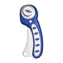 Cortador circular 45mm com trava segurança gatilho para tecidos papeis artesanato patchwork